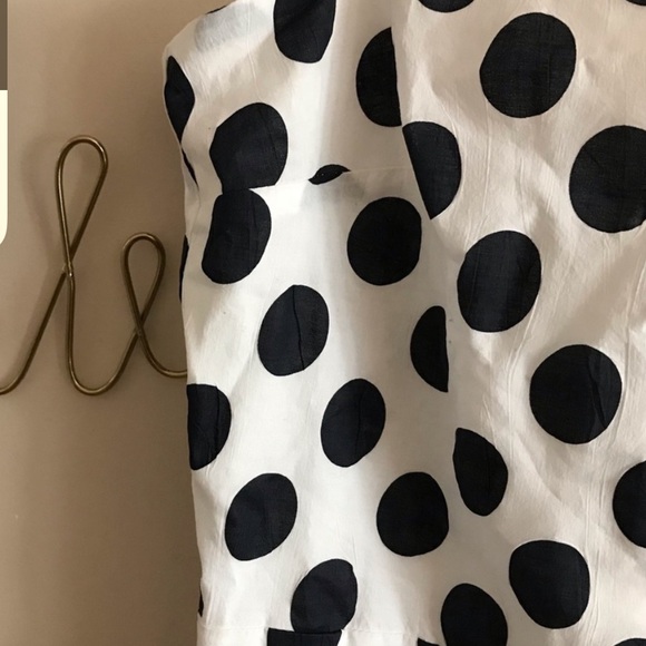 LOVERS + FRIENDS BLACK POLKA DOT RUFFLE DRESS NWOT - Picture 6 of 8